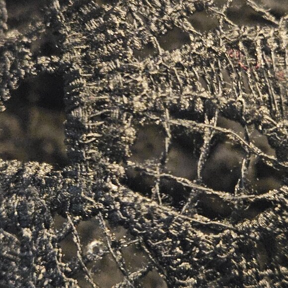 Tulle Midi Dress Women Black XS Romantic Whimsygoth DarkAcademia Witchy Fairy - Picture 5 of 11